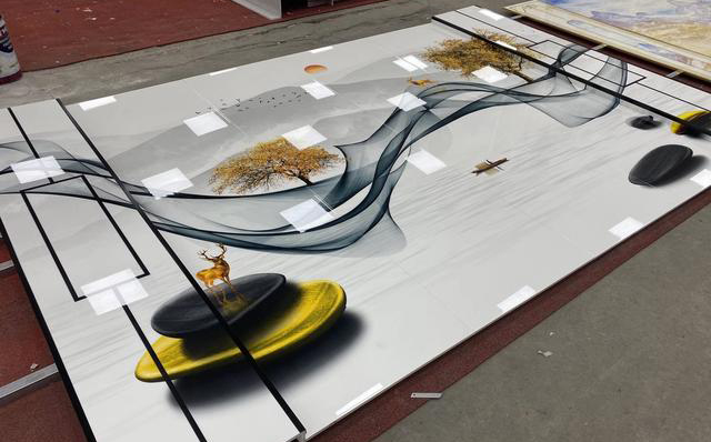 打印崗石背景墻用什么打印機？